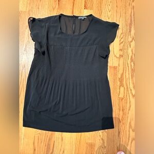 Size large black blouse